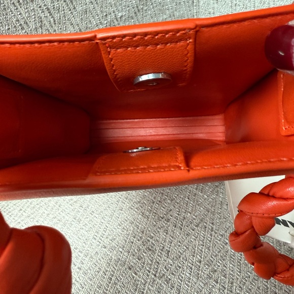 Jil Sander Tangle Orange Crossbody Bag - Picture 4 of 6